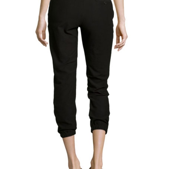 New James Perse Twill Cropped Jogger Pants sz 1-4 - Picture 3 of 4